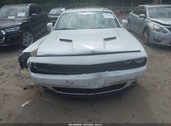 2C3CDZGG5HH584934 2017 DODGE CHALLENGER White Սարքավորումների վահանակի տեսք