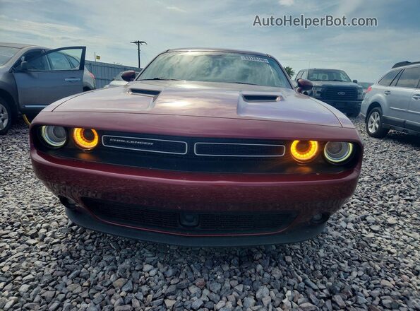 2C3CDZGG6KH612490 2019 DODGE CHALLENGER Maroon Front view