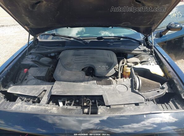 2C3CDZGG6KH735724 2019 DODGE CHALLENGER Black უკანა ხედი