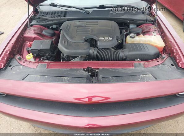 2C3CDZGG7HH641344 2017 DODGE CHALLENGER Красный Вид сзади