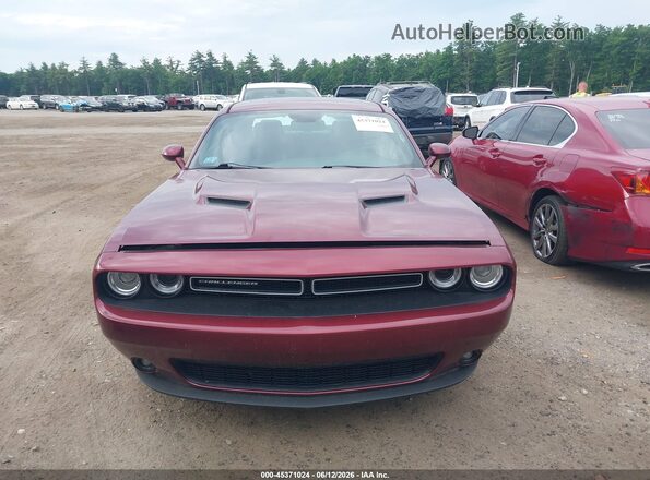 2C3CDZGG7HH641344 2017 DODGE CHALLENGER Красный Вид щитка приборов