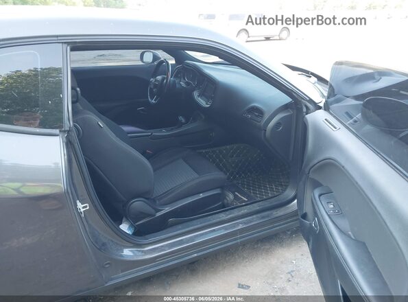 2C3CDZGG7LH106376 2020 DODGE CHALLENGER Black Front interior view