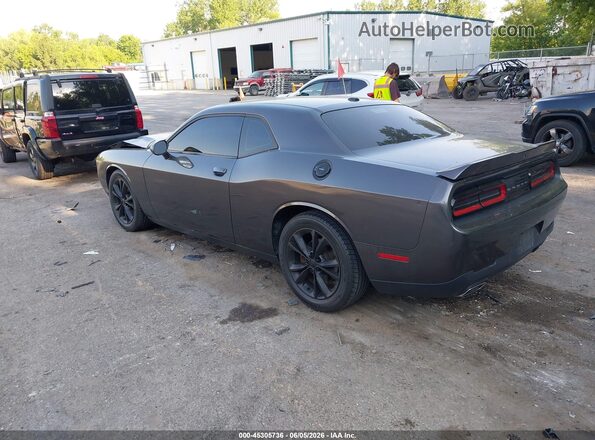 2C3CDZGG7LH106376 2020 DODGE CHALLENGER Black Rear left