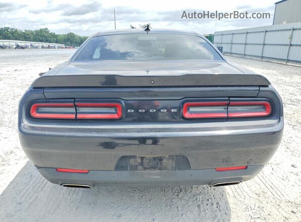 2C3CDZGG8HH574432 2017 DODGE CHALLENGER Black Հետևի տեսք