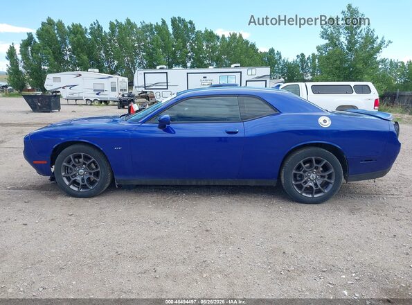 2C3CDZGG8JH256672 2018 DODGE CHALLENGER Blue 