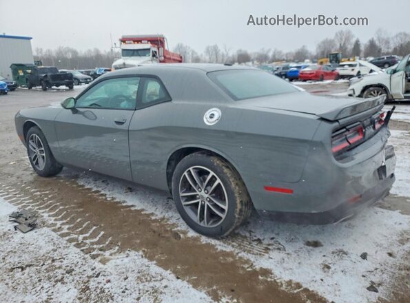 2C3CDZGG9KH636296 2019 DODGE CHALLENGER Серый Задняя левая четверть