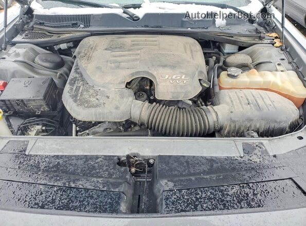 2C3CDZGG9KH636296 2019 DODGE CHALLENGER Серый Вид задней части салона
