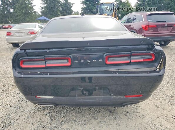2C3CDZGG9KH683585 2019 DODGE CHALLENGER Black Widok z tyłu