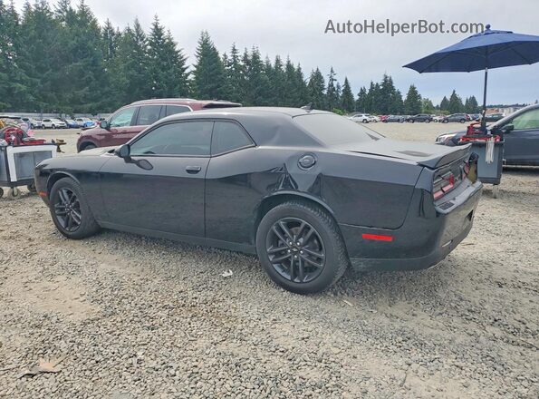 2C3CDZGG9KH683585 2019 DODGE CHALLENGER Black Tył lewy