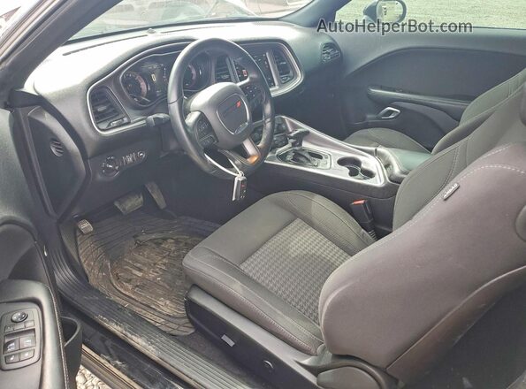 2C3CDZGG9KH683585 2019 DODGE CHALLENGER Black Widok deski rozdzielczej