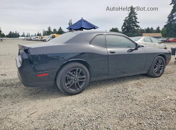 2C3CDZGG9KH683585 2019 DODGE CHALLENGER Black Tył prawy