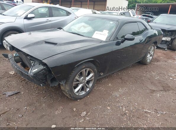 2C3CDZGG9NH234489 2022 DODGE CHALLENGER Black Przód lewy
