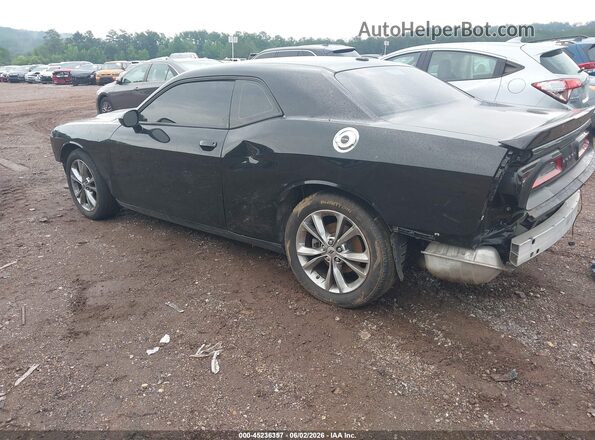 2C3CDZGG9NH234489 2022 DODGE CHALLENGER Black Tył lewy