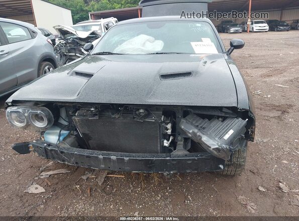 2C3CDZGG9NH234489 2022 DODGE CHALLENGER Black Widok zestawu wskaźników