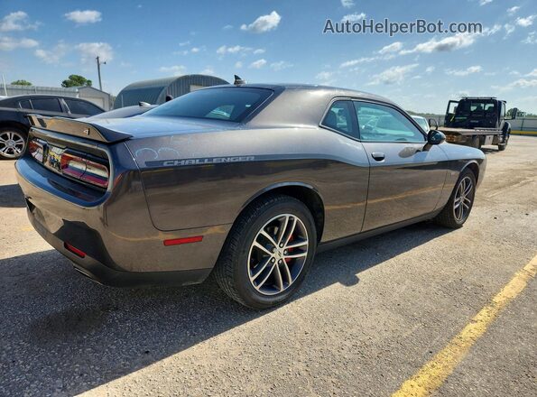 2C3CDZGGXJH143452 2018 DODGE CHALLENGER Gray Tył prawy