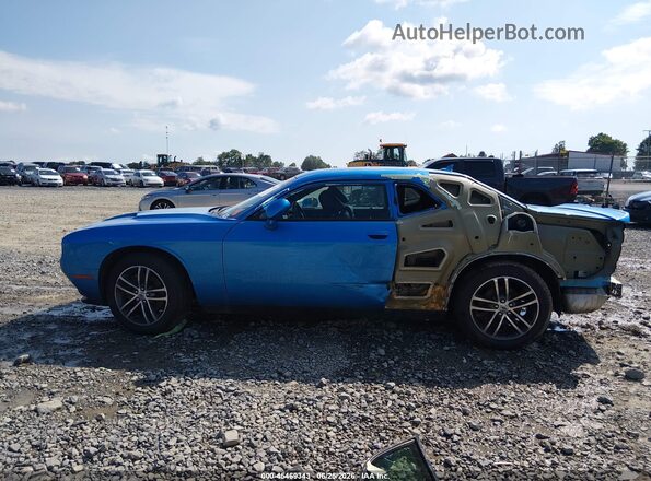 2C3CDZGGXKH699987 2019 DODGE CHALLENGER Синий 