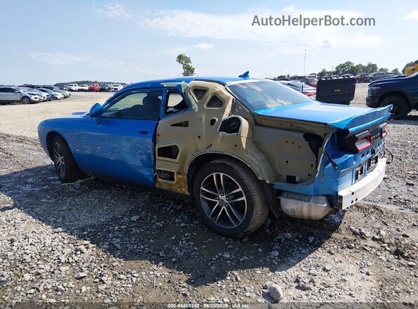 2C3CDZGGXKH699987 2019 DODGE CHALLENGER Синий Задняя левая четверть