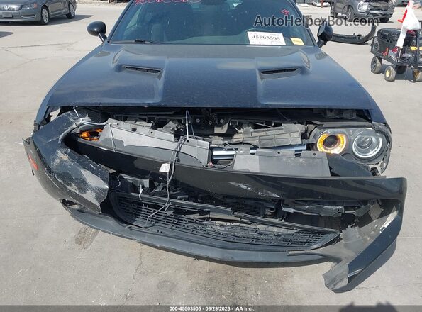 2C3CDZGGXMH552765 2021 DODGE CHALLENGER Black Դիմացի տեսք