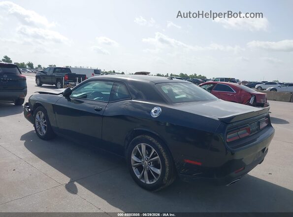 2C3CDZGGXMH552765 2021 DODGE CHALLENGER Black Հետևի ձախ