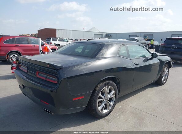 2C3CDZGGXMH552765 2021 DODGE CHALLENGER Black Հետևի աջ