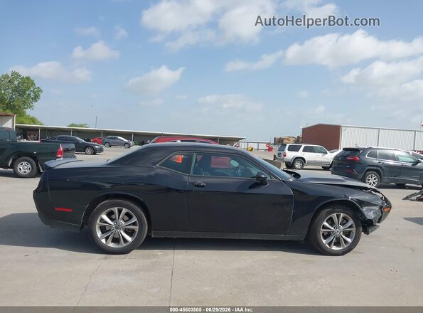 2C3CDZGGXMH552765 2021 DODGE CHALLENGER Black Սալոնի հետևի տեսք