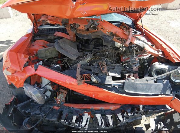 2C3CDZJG0NH168763 2022 DODGE CHALLENGER Orange წინა ხედი