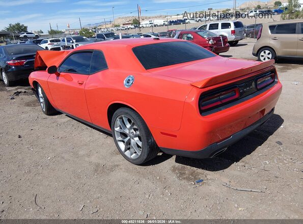2C3CDZJG0NH168763 2022 DODGE CHALLENGER Orange უკანა მარცხენა