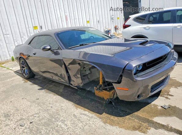 2C3CDZJG0NH175244 2022 DODGE CHALLENGER Gray წინა მარჯვენა