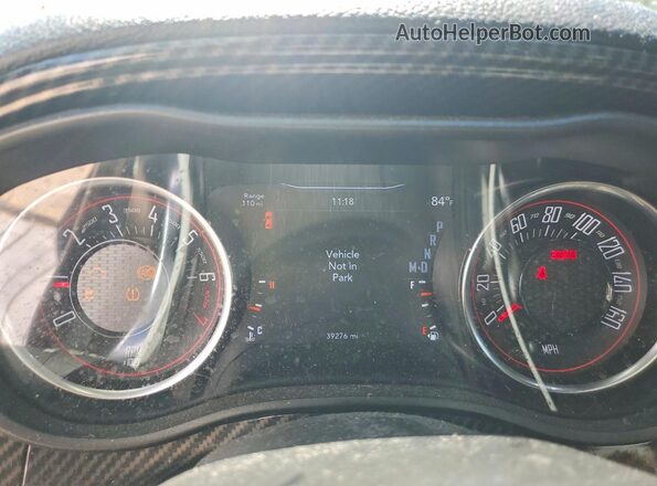 2C3CDZJG0NH175244 2022 DODGE CHALLENGER Gray ხელსაწყოთა პანელის ხედი