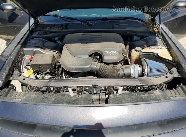 2C3CDZJG0NH175244 2022 DODGE CHALLENGER Gray უკანა სალონის ხედი