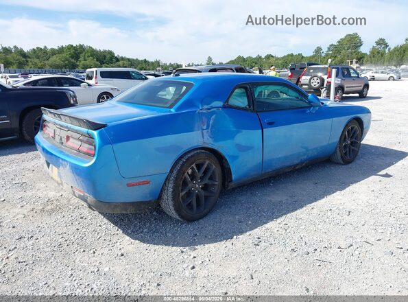 2C3CDZJG0PH597324 2023 DODGE CHALLENGER Синий Задняя правая четверть