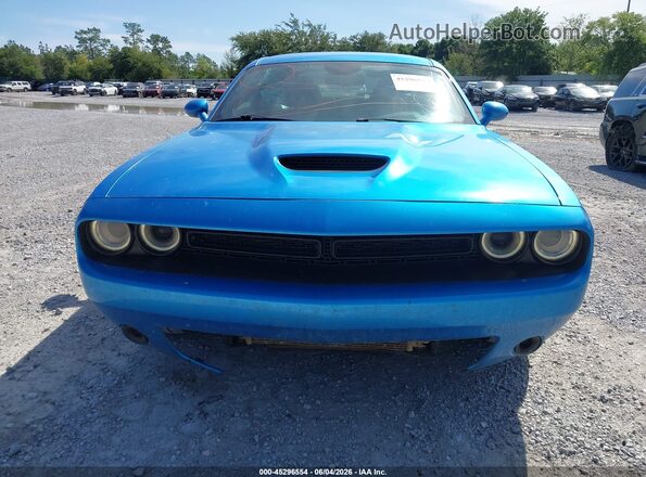 2C3CDZJG0PH597324 2023 DODGE CHALLENGER Синий Вид щитка приборов