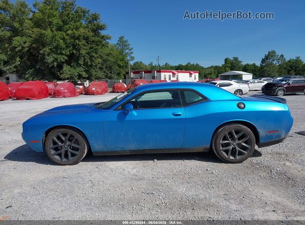 2C3CDZJG0PH597324 2023 DODGE CHALLENGER Синий Панорамный вид салона 360°