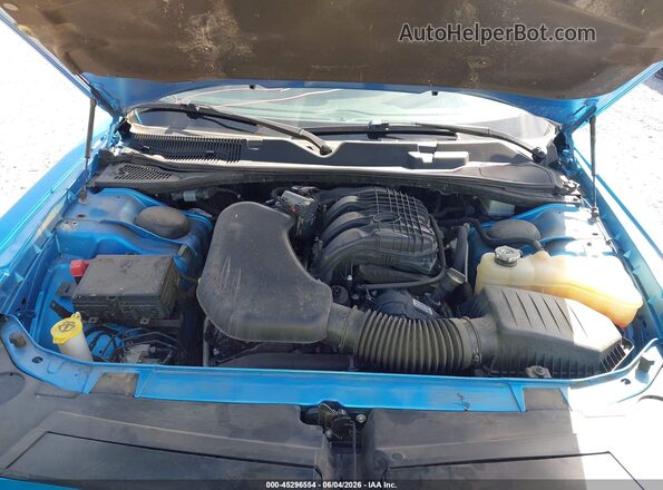 2C3CDZJG0PH597324 2023 DODGE CHALLENGER Синий Вид сзади