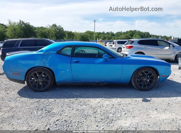 2C3CDZJG0PH597324 2023 DODGE CHALLENGER Синий Вид задней части салона