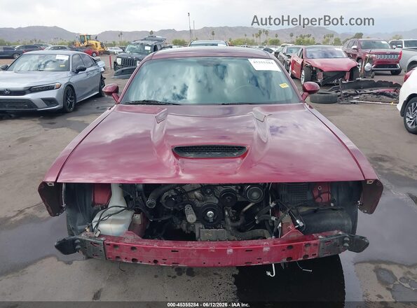 2C3CDZJG1KH504335 2019 DODGE CHALLENGER Красный Вид спереди