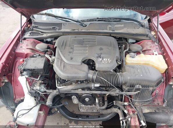 2C3CDZJG1KH504335 2019 DODGE CHALLENGER Красный Вид сзади