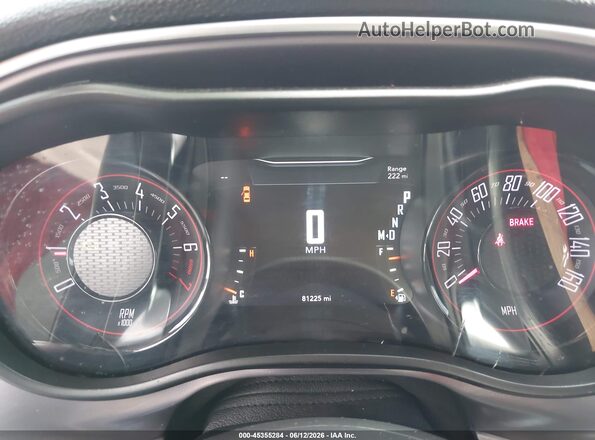 2C3CDZJG1KH504335 2019 DODGE CHALLENGER Красный Вид задних сидений