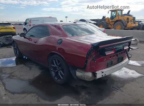 2C3CDZJG1KH504335 2019 DODGE CHALLENGER Красный Задняя левая четверть