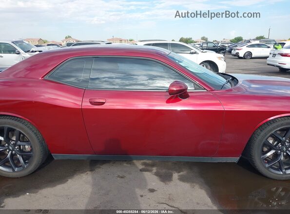 2C3CDZJG1KH504335 2019 DODGE CHALLENGER Красный Панорамный вид салона 360°