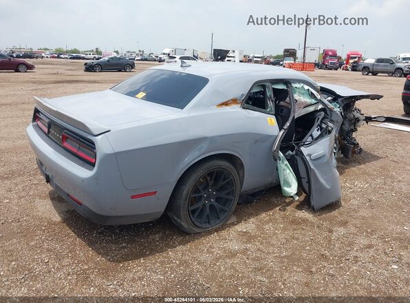 2C3CDZJG1LH199081 2020 DODGE CHALLENGER Серый Задняя правая четверть