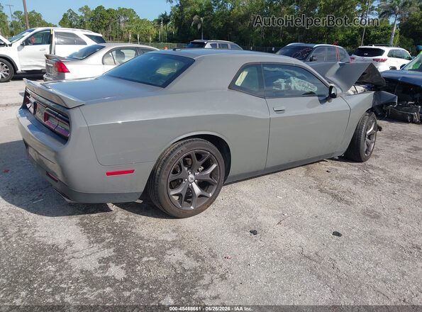 2C3CDZJG2KH508605 2019 DODGE CHALLENGER Серый Задняя правая четверть