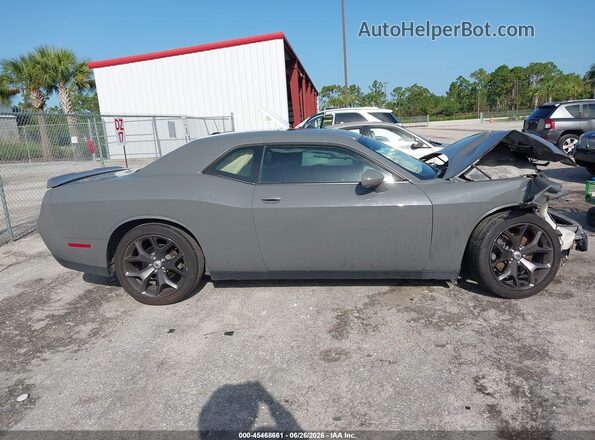 2C3CDZJG2KH508605 2019 DODGE CHALLENGER Серый Вид задней части салона