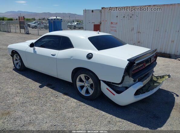 2C3CDZJG2MH672634 2021 DODGE CHALLENGER Белый Задняя левая четверть