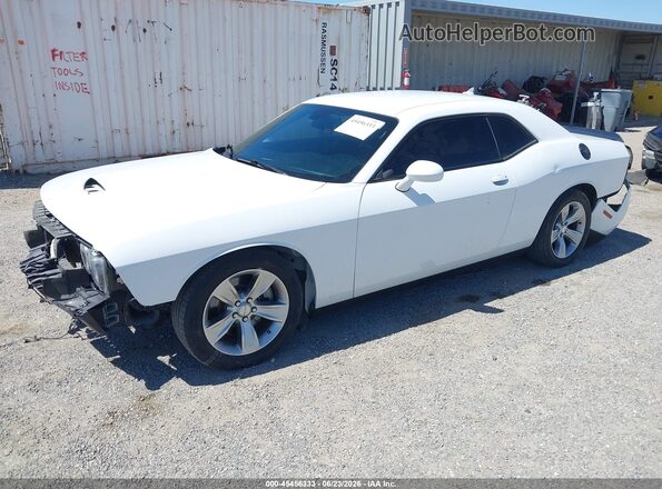 2C3CDZJG2MH672634 2021 DODGE CHALLENGER Белый Передняя левая четверть