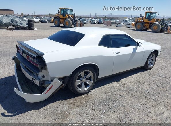 2C3CDZJG2MH672634 2021 DODGE CHALLENGER Белый Задняя правая четверть