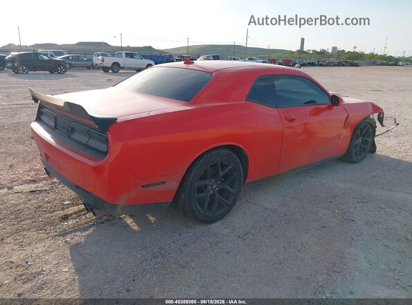 2C3CDZJG2PH574207 2023 DODGE CHALLENGER Orange უკანა მარჯვენა