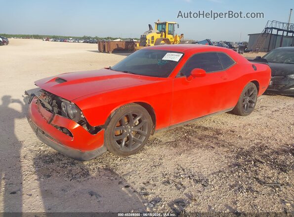 2C3CDZJG2PH574207 2023 DODGE CHALLENGER Orange წინა მარცხენა ხედი სამი მეოთხედიდან