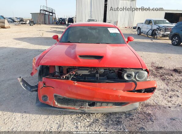 2C3CDZJG2PH574207 2023 DODGE CHALLENGER Orange ხელსაწყოთა პანელის ხედი