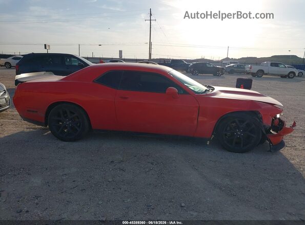 2C3CDZJG2PH574207 2023 DODGE CHALLENGER Orange უკანა სალონის ხედი